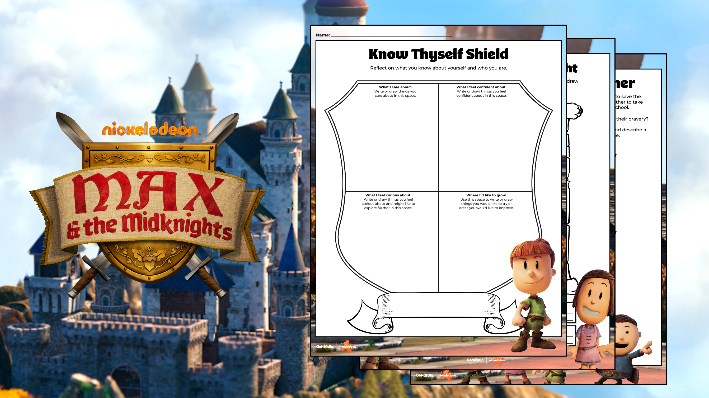 Max & the Midknights: The Quest to Save Uncle Budrick! Activity Pack