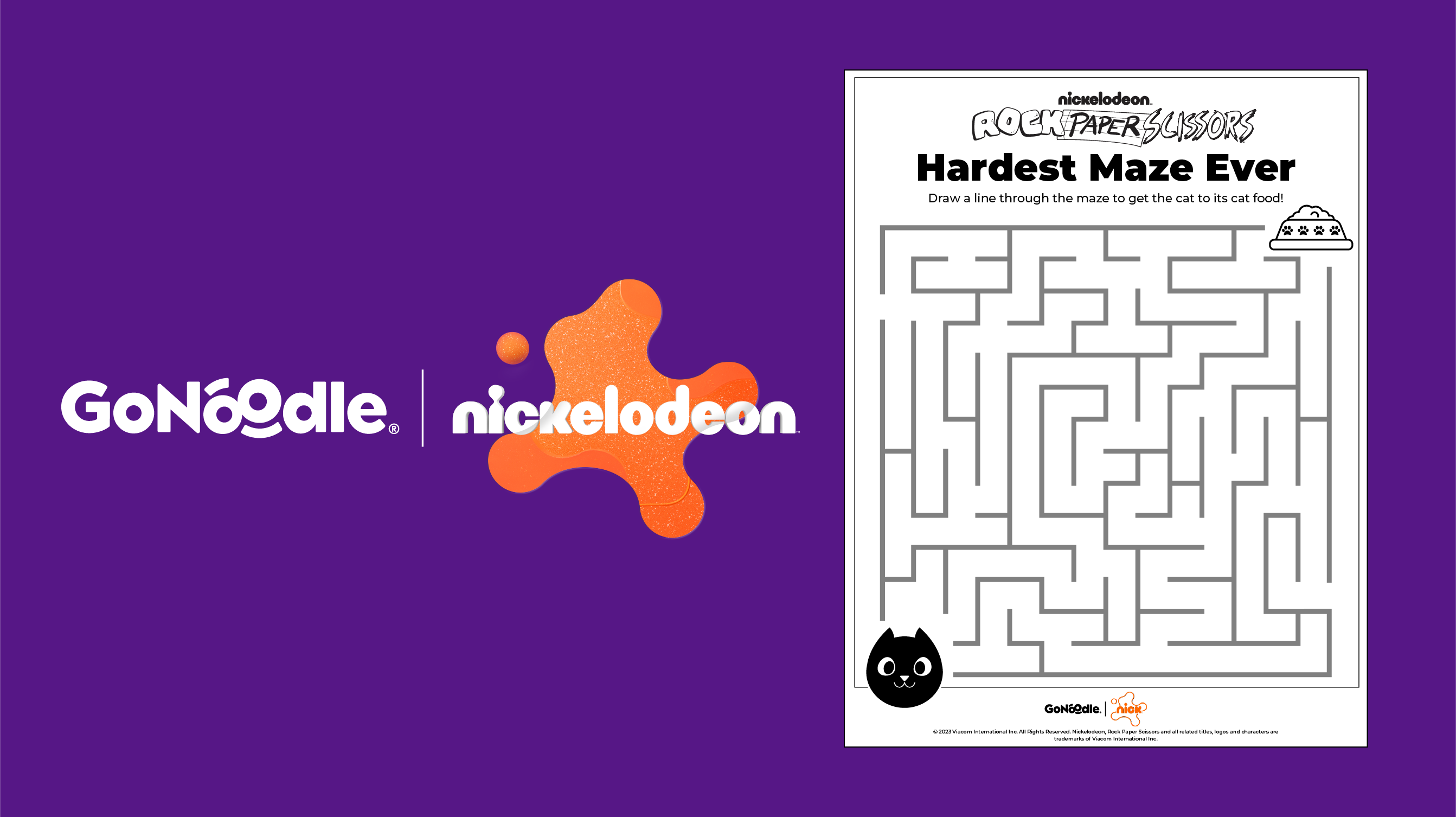 Hardest Maze Ever Activity Sheet