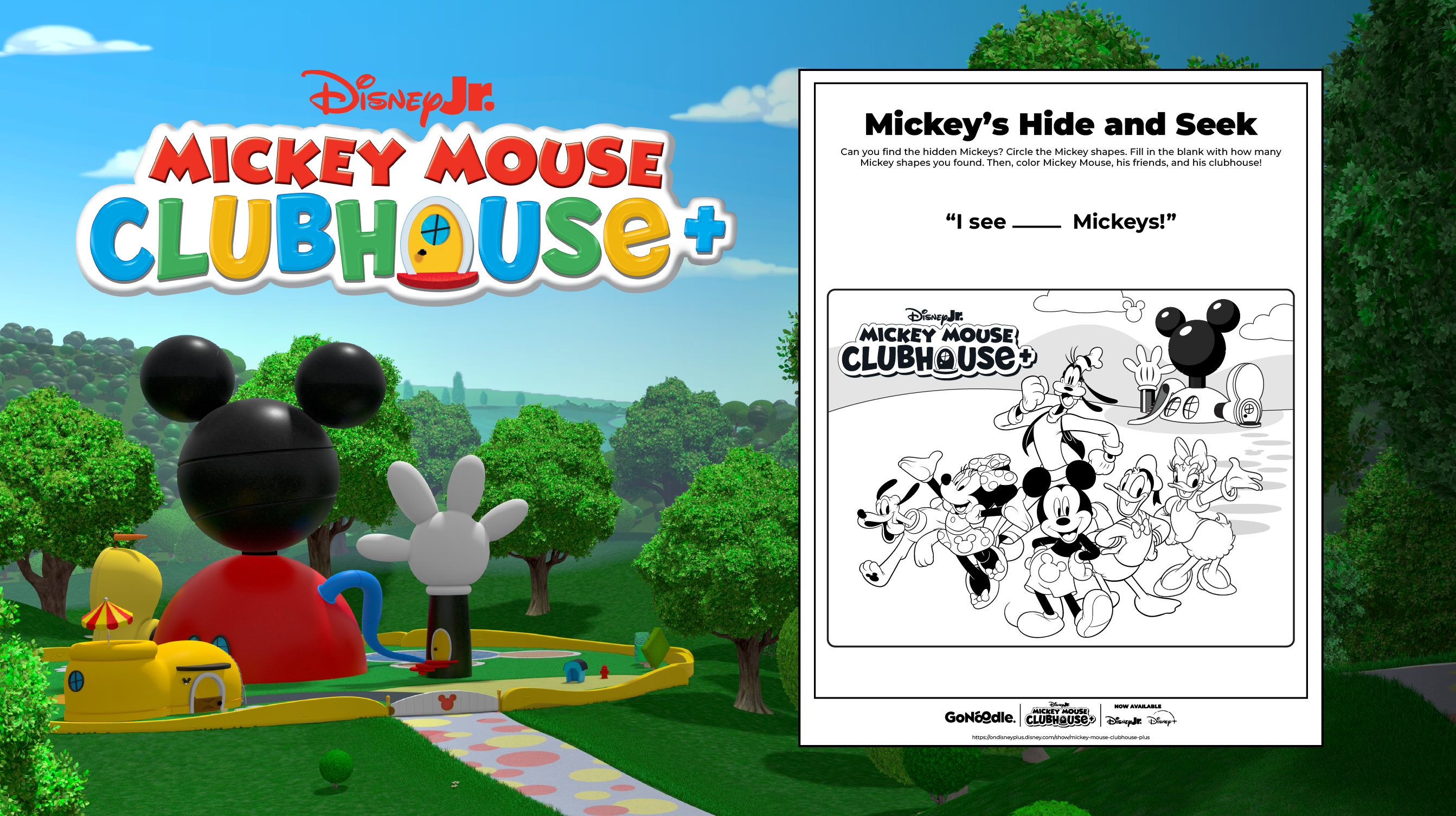 Mickey’s Hide and Seek