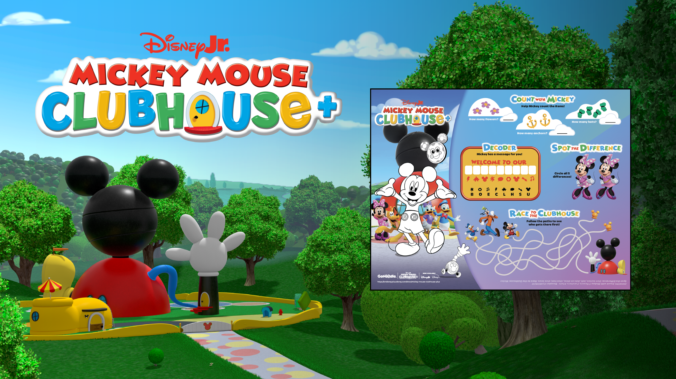 Mickey’s Activity Placemat