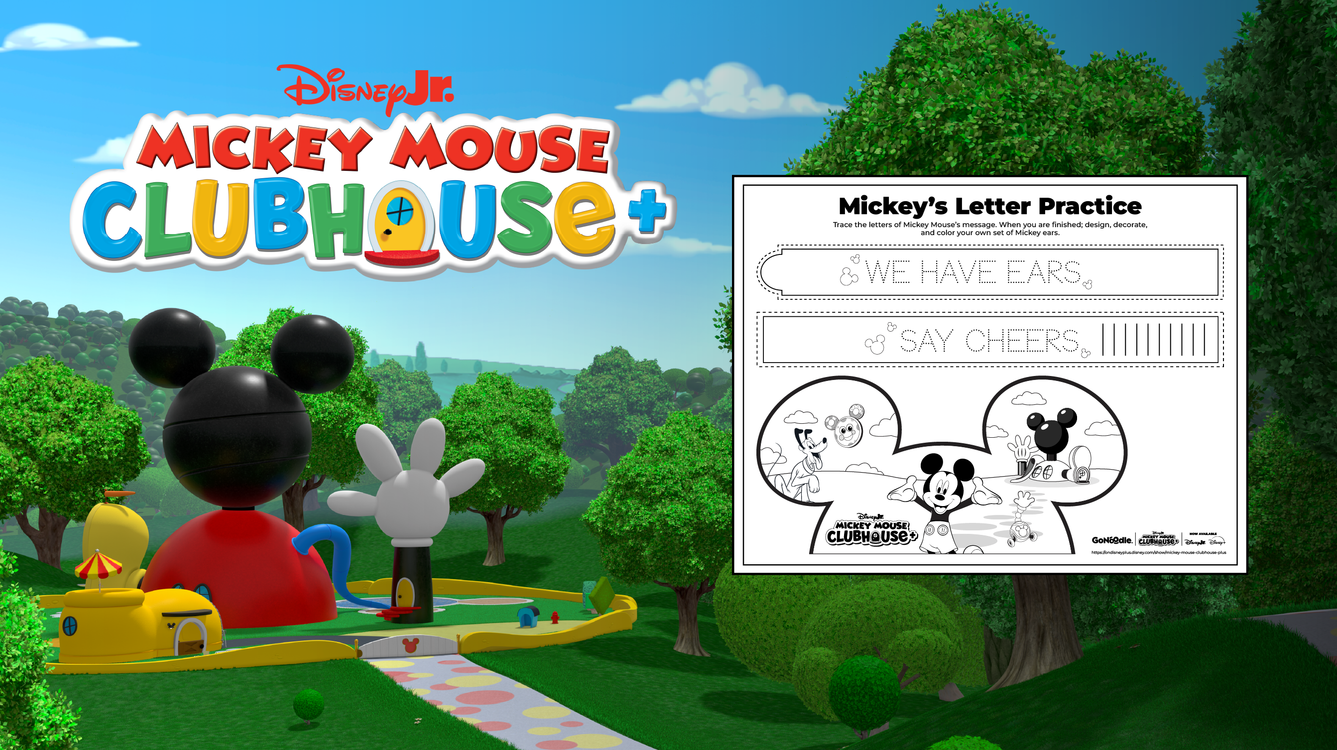Mickey’s Letter Practice