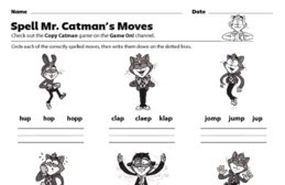 Spell Mr. Catman's Moves