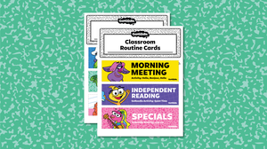 Classroom Routine Cards