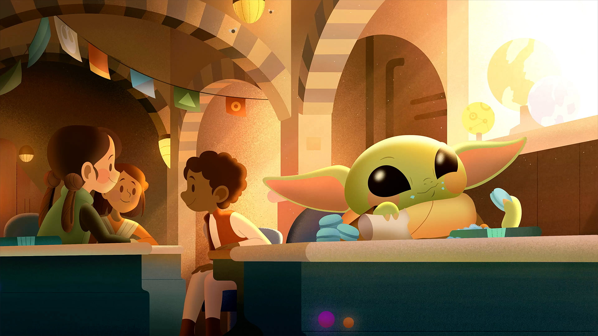 Snacktime with Grogu | Star Wars Kids: Relax