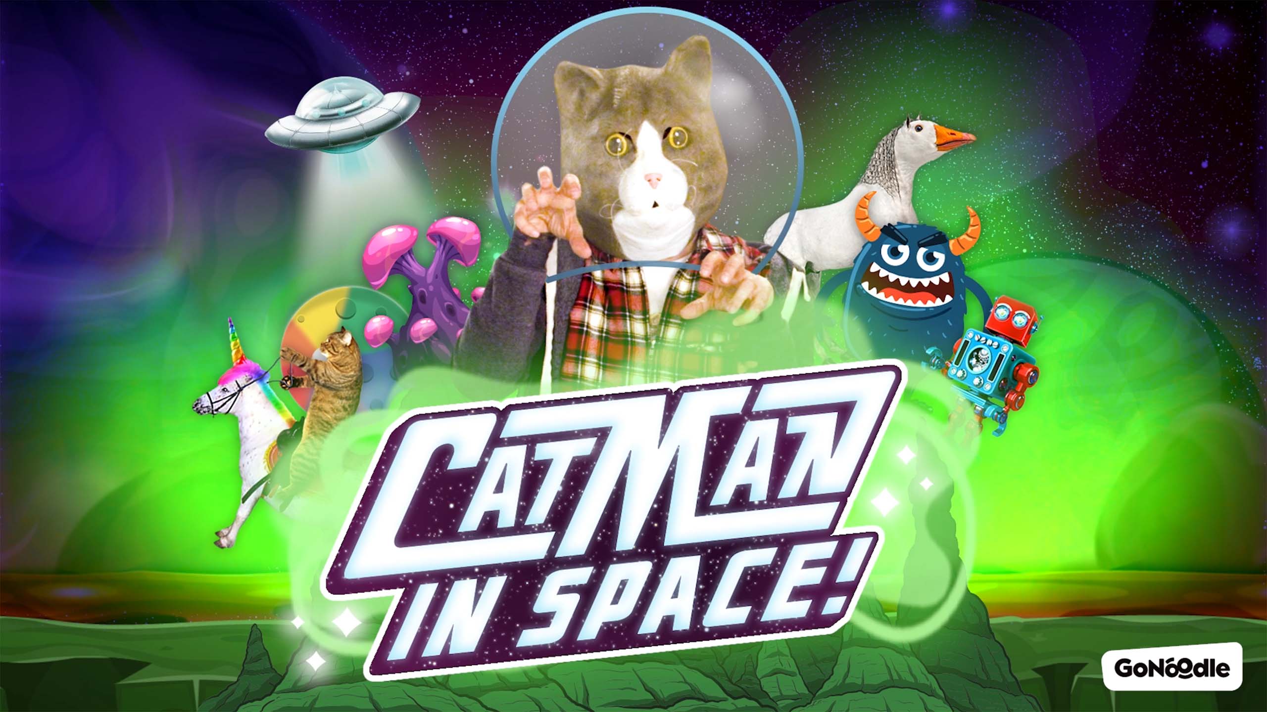 Cat Man In Outerspace