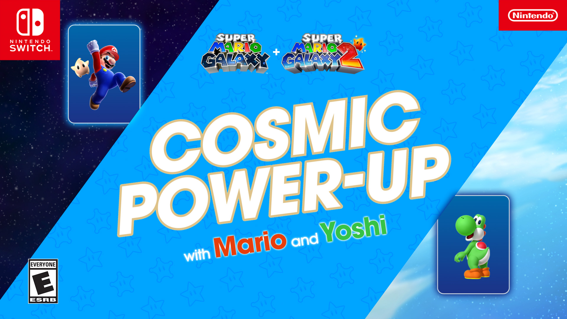 Cosmic Power-Up with Mario and Yoshi