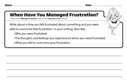 When Have You Managed Frustration?