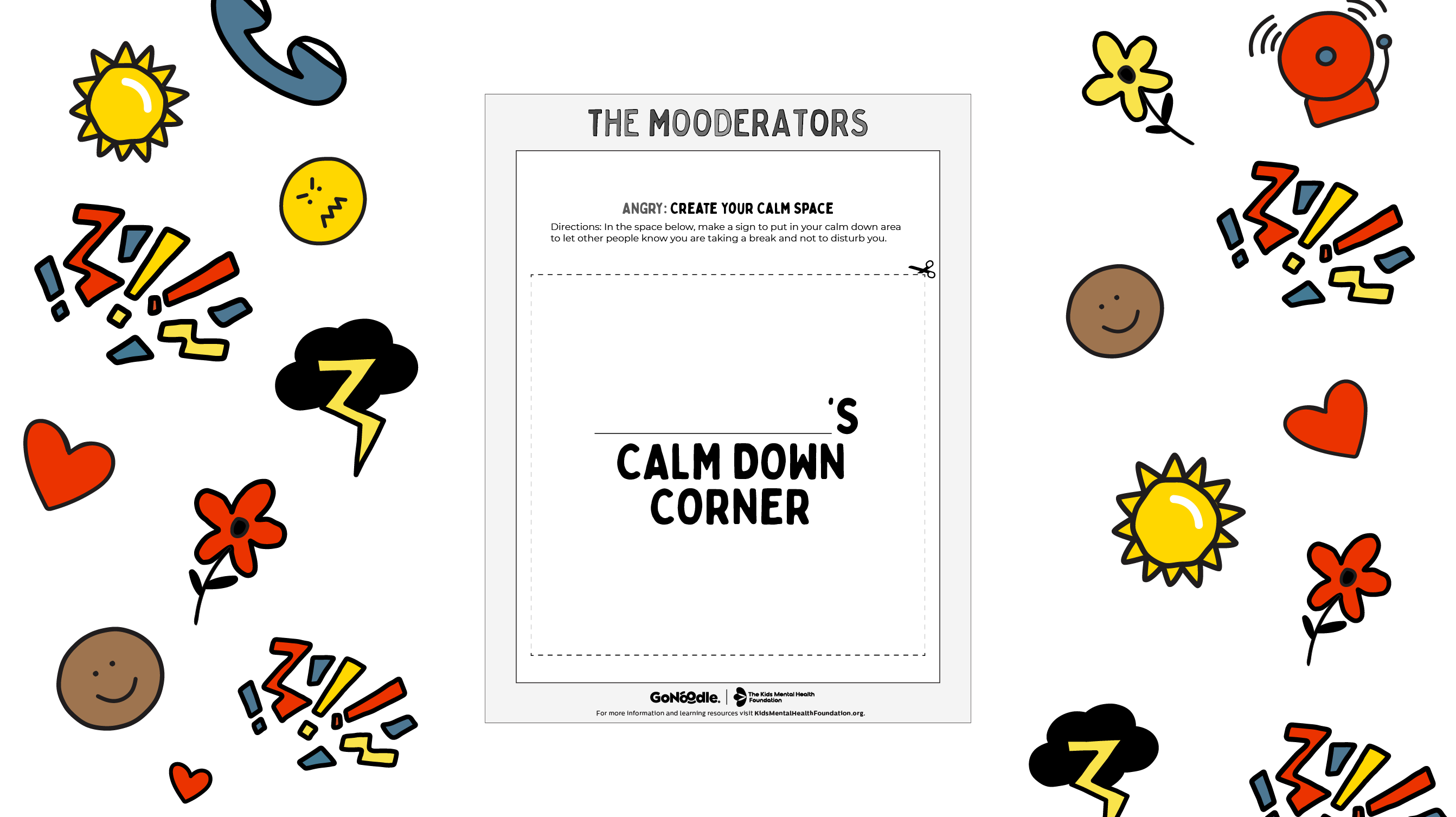 The Mooderators: Angry Activity Packet