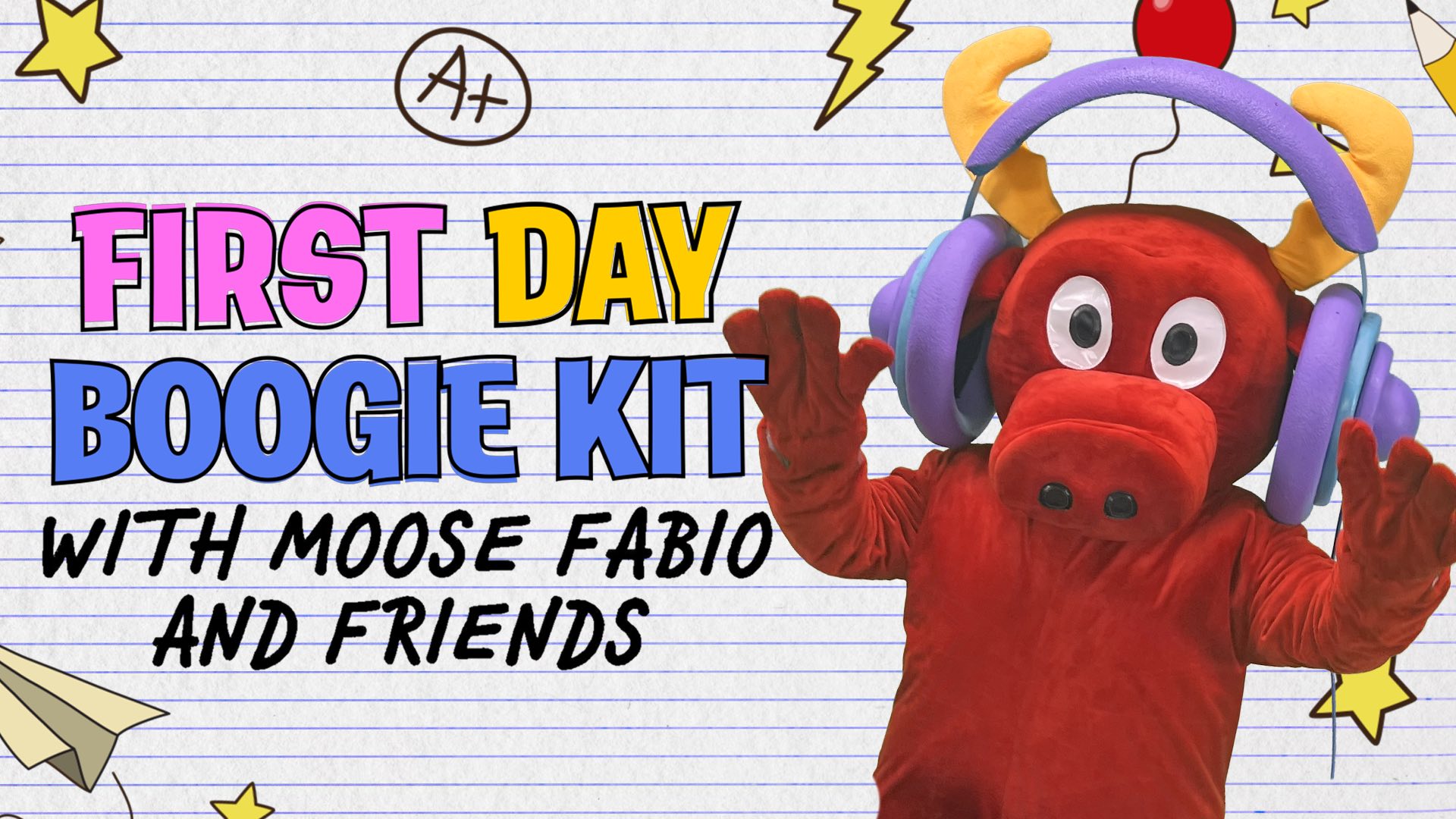 The First Day Boogie Kit with Moose Fabio and Friends