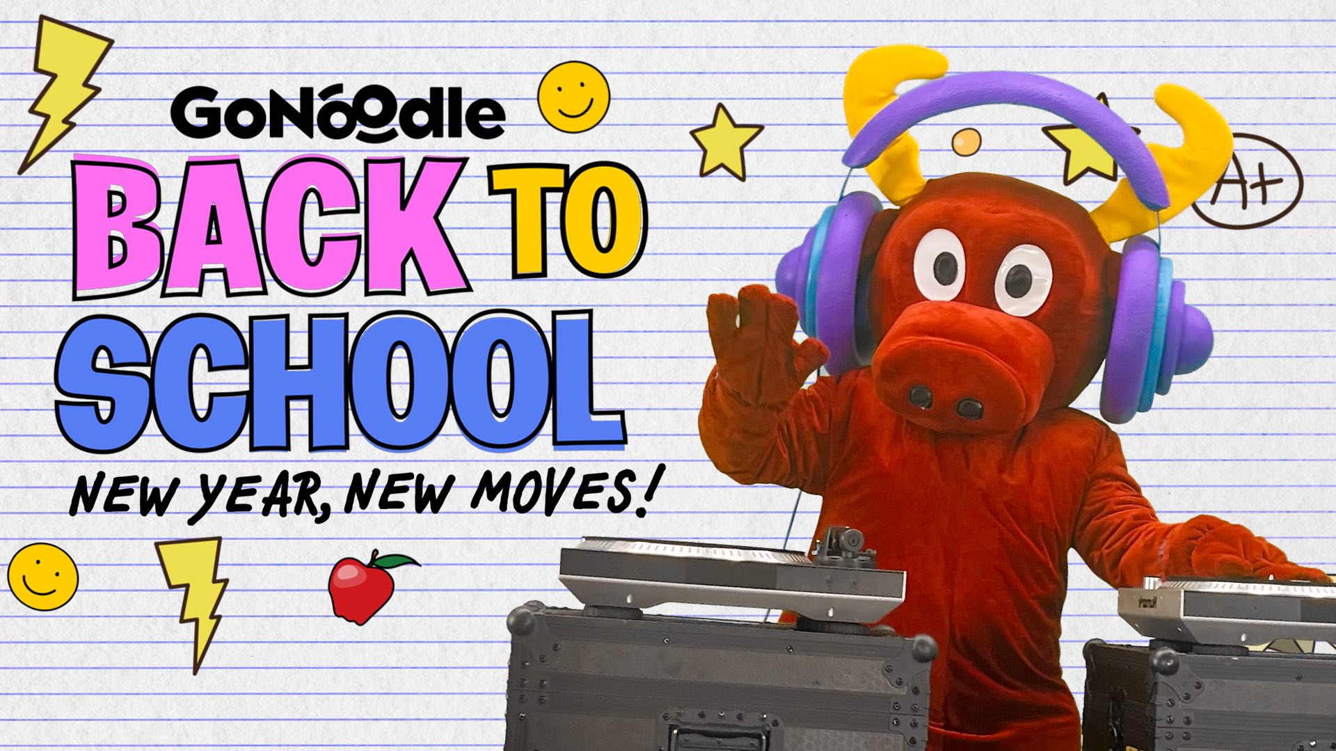 Back to School, Back in Motion with GoNoodle! New Year, New Moves
