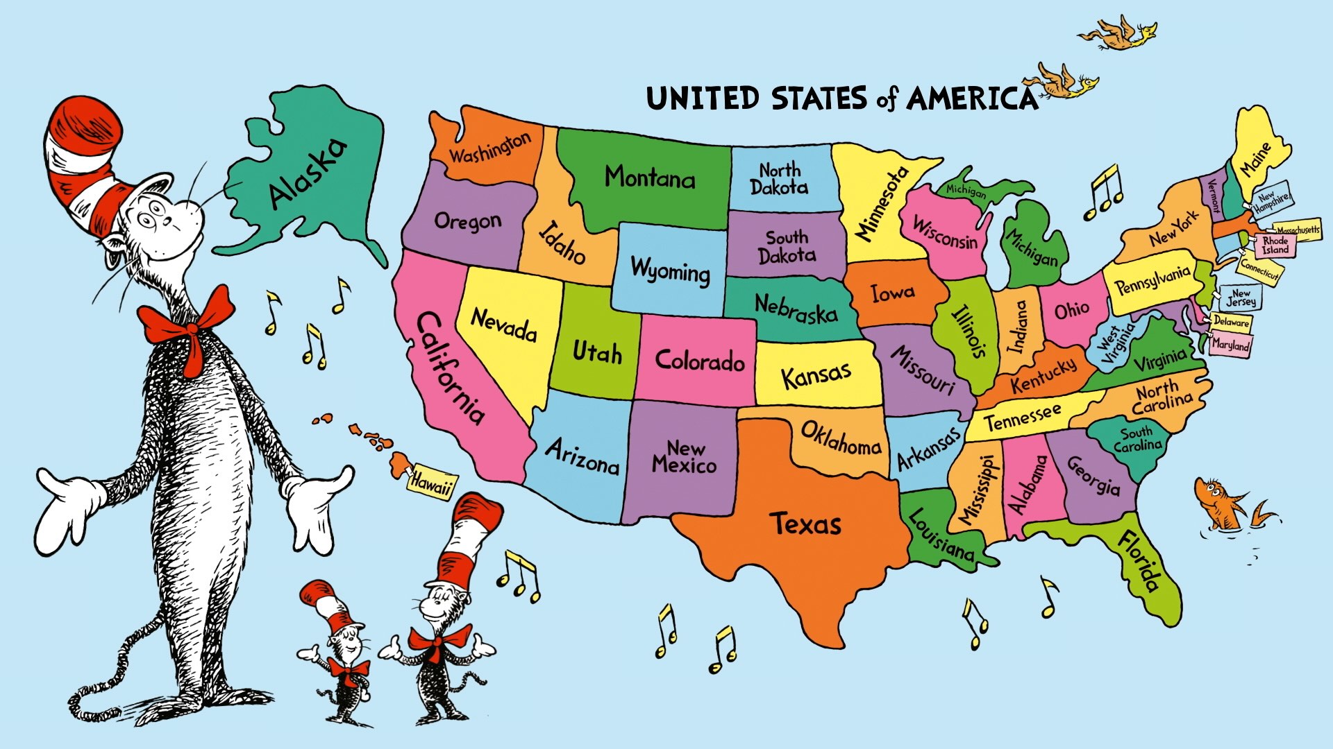 Sing the 50 United States