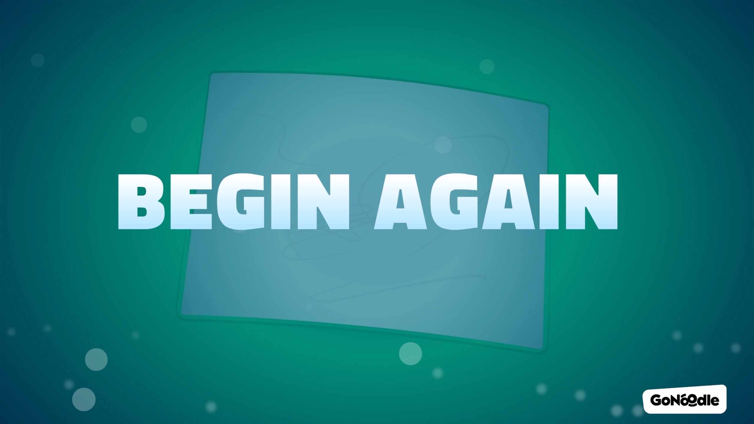 Begin Again