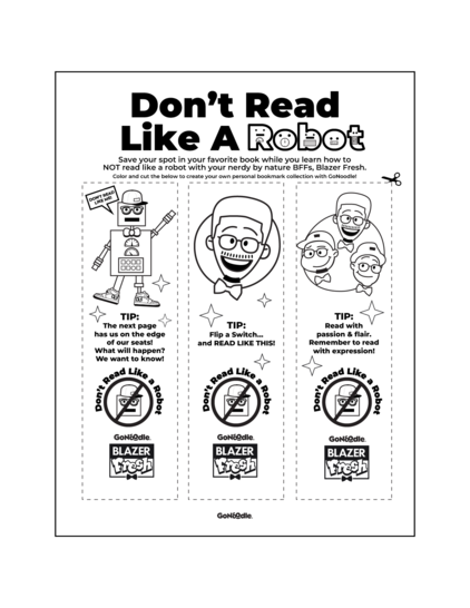 blazer-fresh-dont-read-like-a-robot-bookmarks-image