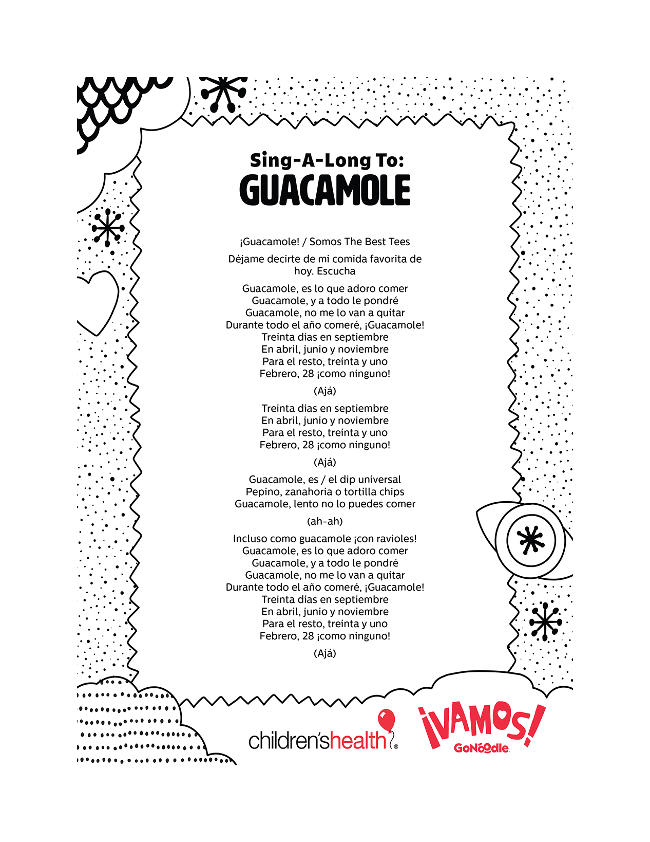 GoNoodle Guacamole en español