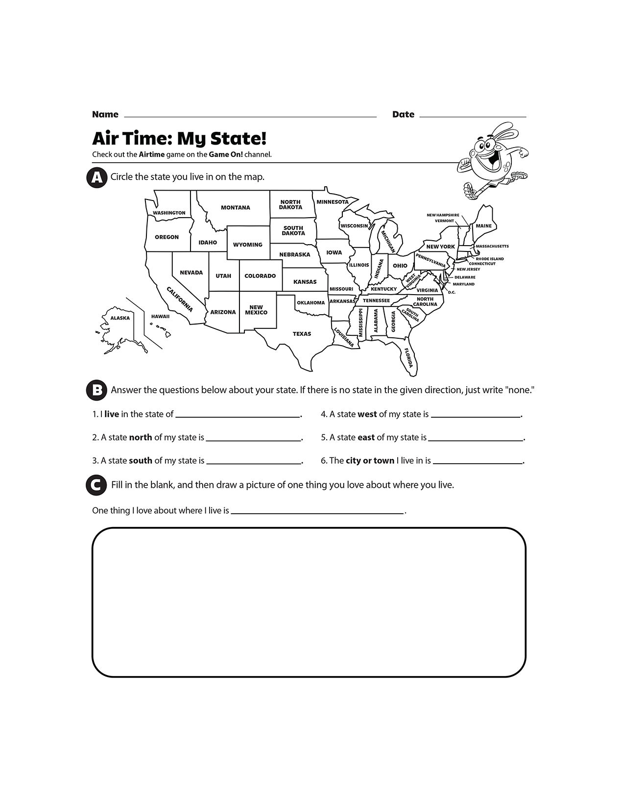 Gonoodle Air Time: My State