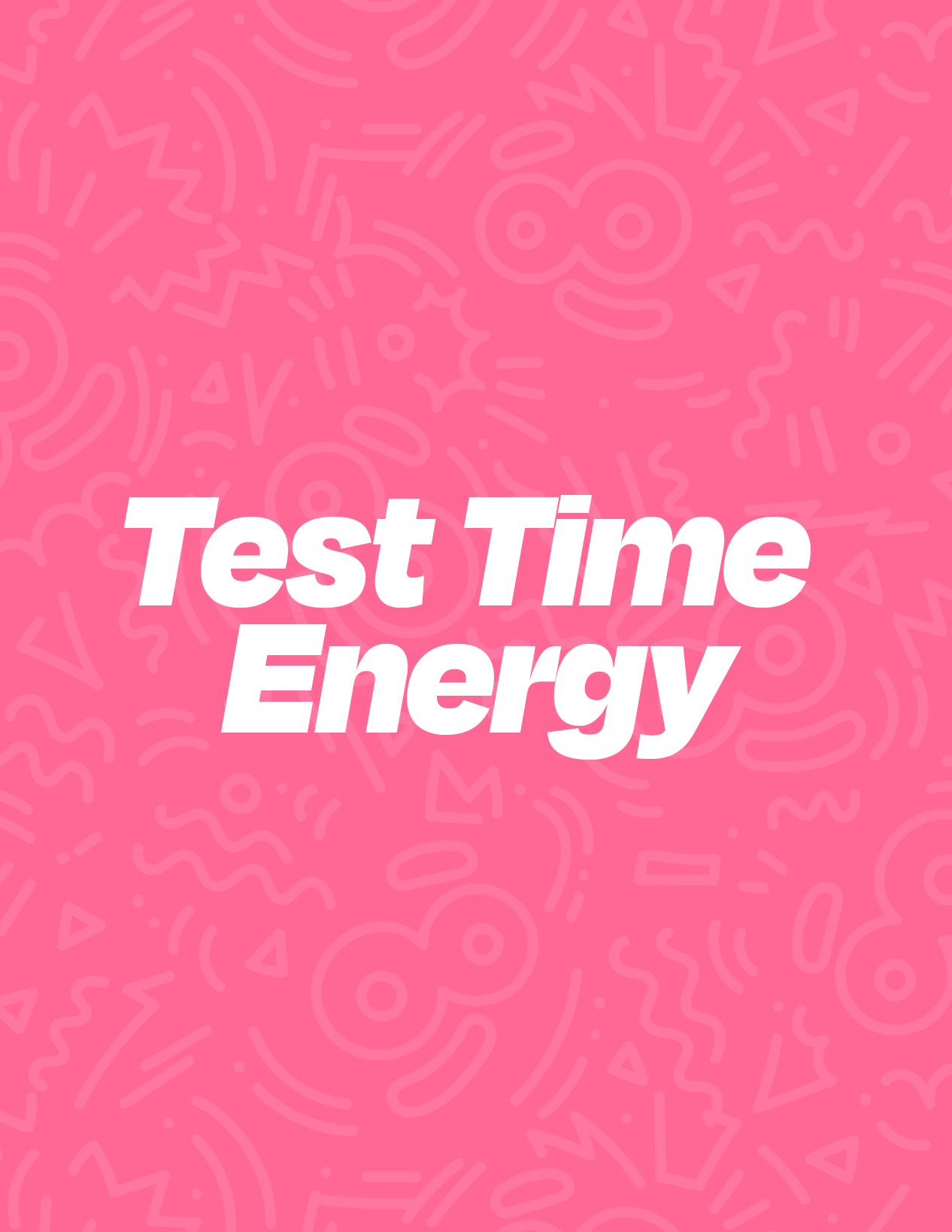 Test Time Energy